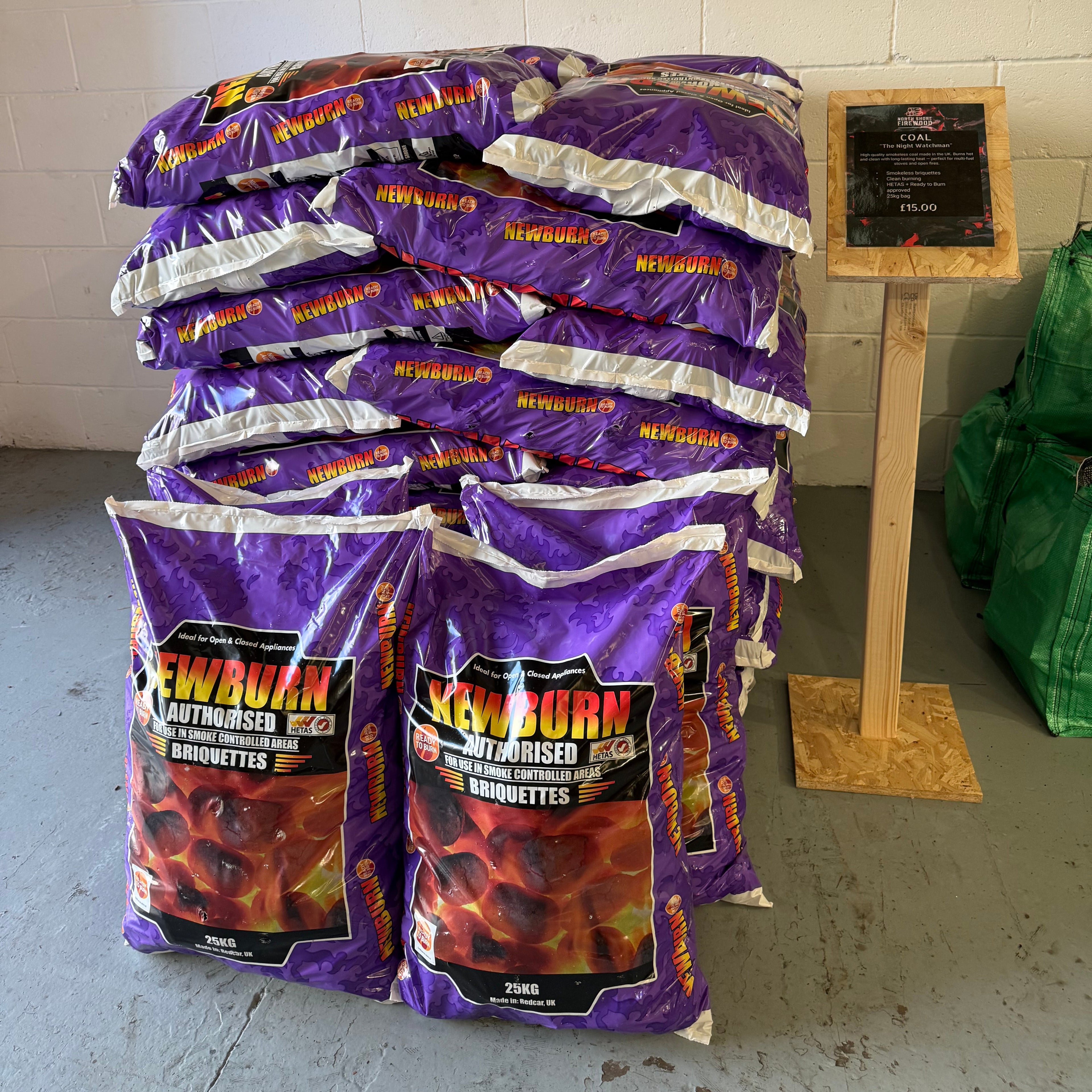 Newburn Coal Smokeless Briquettes