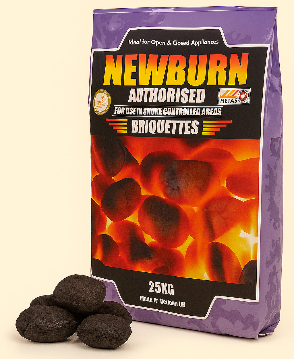 Newburn Coal Smokeless Briquettes